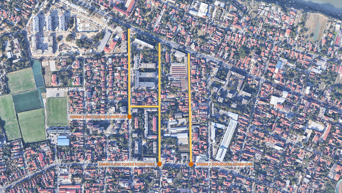 Izgradnja kanalizacione mreže u Zemunu