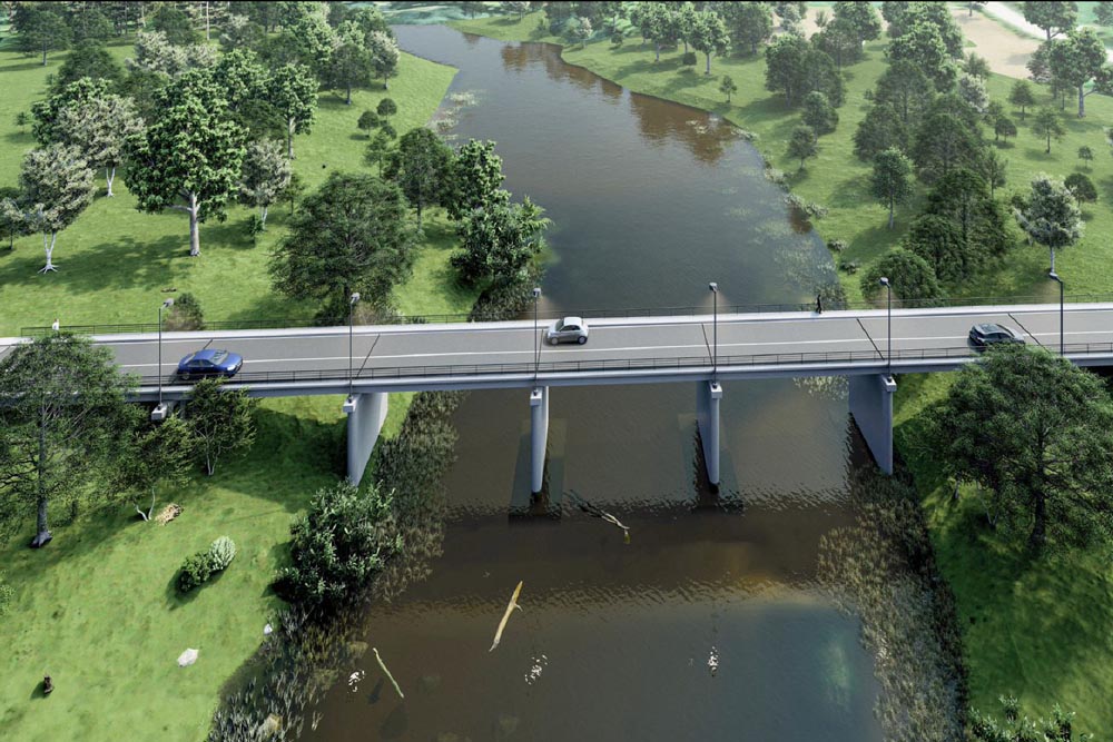 Sanacija mosta preko Zapadne Morave