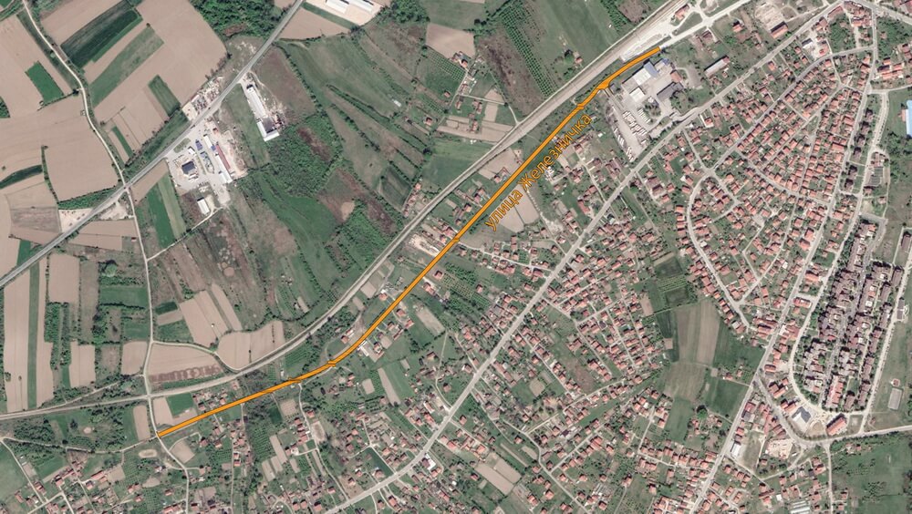 Rekonstrukcija i dogradnja Železničke ulice u Lazarevcu